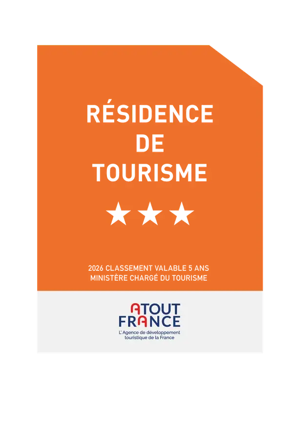 Panonceau officiel résidence de tourisme